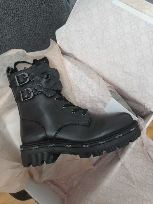 Cizme LIUJu 37 noi/cu detaliu trandafiri