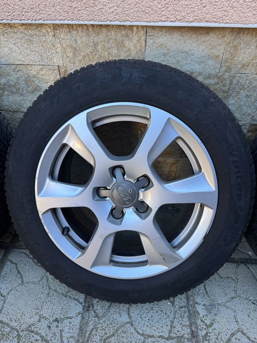 Оригинални джанти Audi 16 цола с 4 зимни гуми BFGoodrich G-Force Winter 2