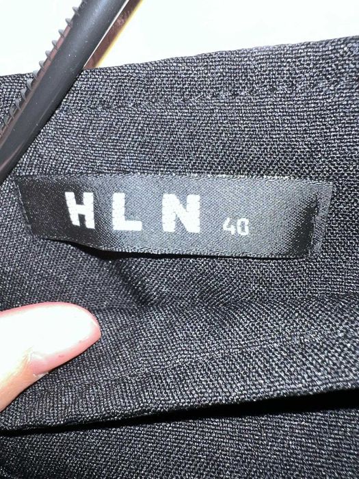 Fusta dama neagra cu volane marimea M 40 marca HLN noua, cu eticheta