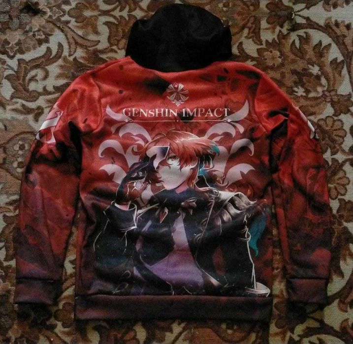 Худи унисекс Genshin Impact (Diluc)