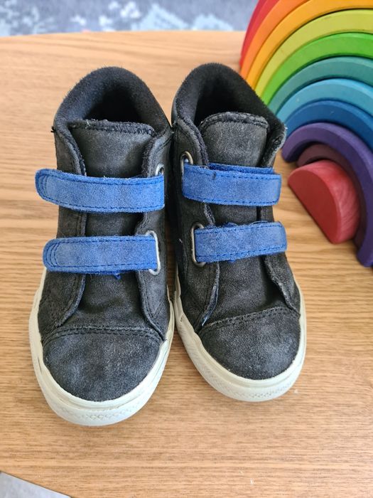 ghete Converse 25 piele intoarsa