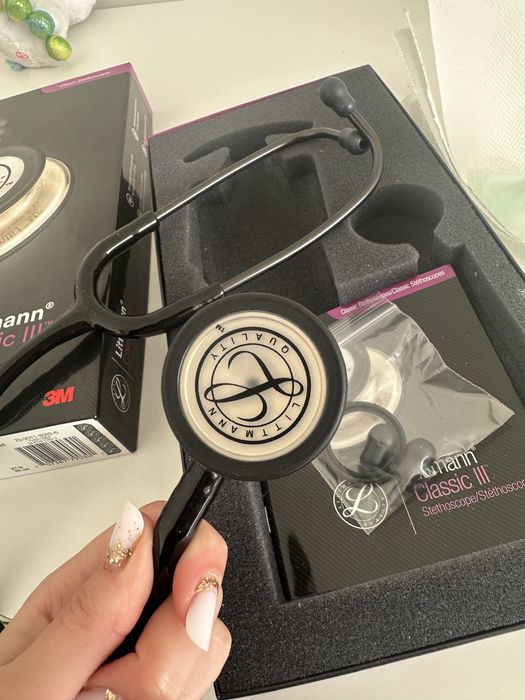 Stetoscop Littmann 3 clasic sampanie