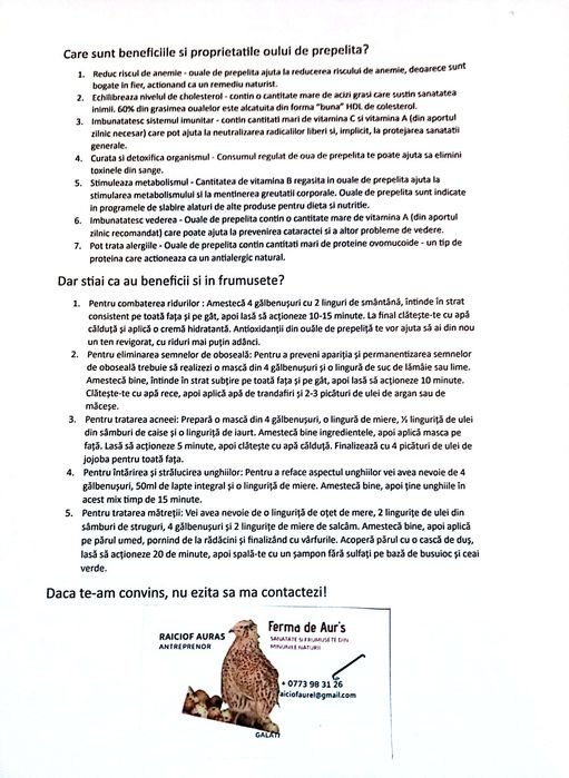 Crescător prepelite cu atestat producător