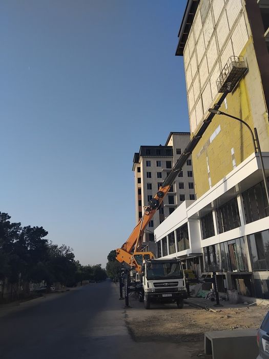 28М 45м 52м  услуга AvtoVishka Arenda Xizmat AvtoKran услуга АвтоВишка