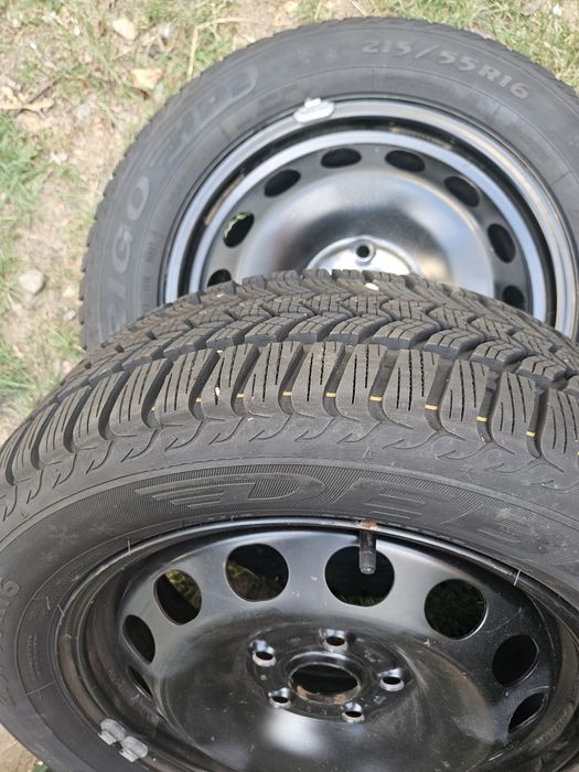 Cauciucuri noi 215/55 R16,  dot 2023, jante noi