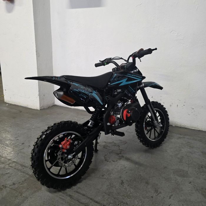 Motocros pentru copii KXD E-Start 49cc 2 timpi Nou adus din Germania