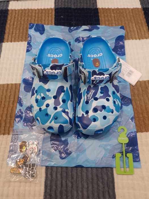 Сабо Crocs x BAPE