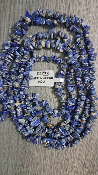 Colier nou Lapis natural 120 cm