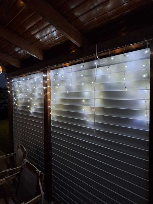 Pergoline - Riflaje Mobile - Glisiere din Aluminiu ptr Lamele- 100 cm