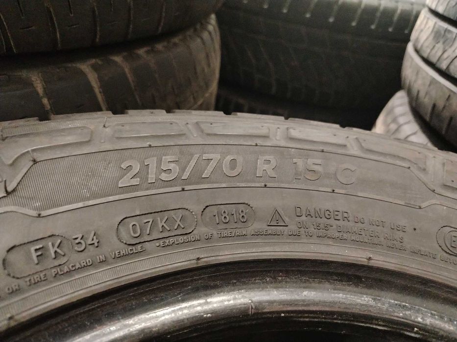 4бр.всесезонни  гума 215/70/15C Michelin