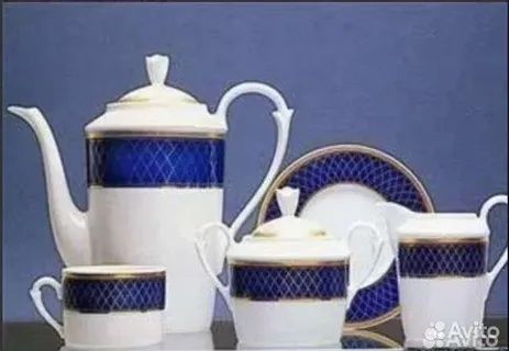 Фарфоровый сервиз Zepter Cobalt royal