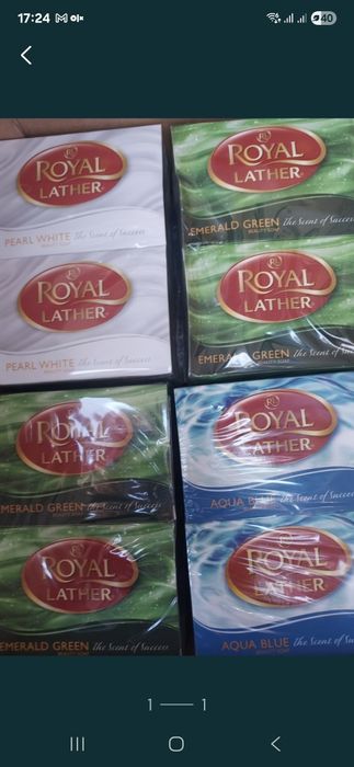 Sapin Royal Leather 4 buc/ set Ideal pt dame bărbați sau fete