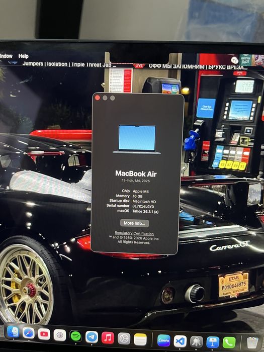 продам MacBook air m4 2025