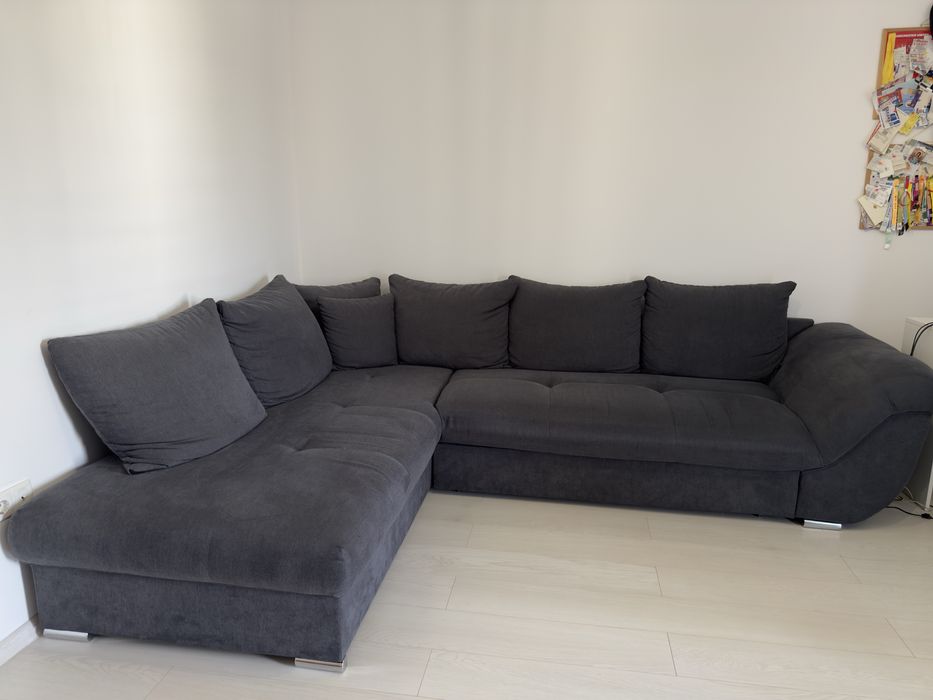 Vand Coltar Extensibil Gri Antracit