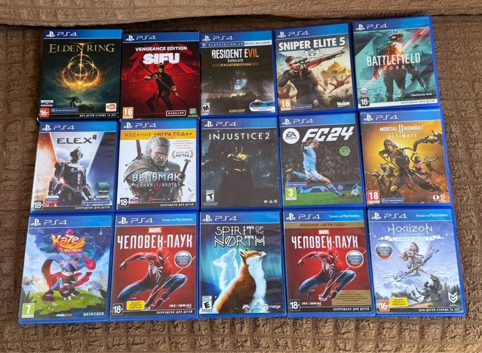 Диски на PlayStation 4 игры для ПС 4 Ps 4 диски оригинал PlayStation