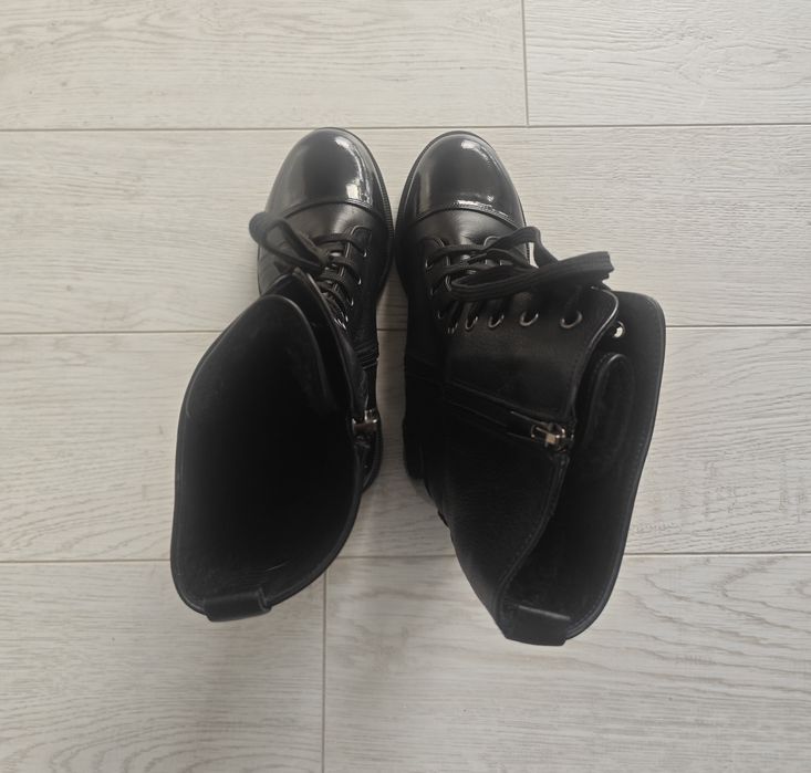 Нови!!! Кожени ботуши 39 номер