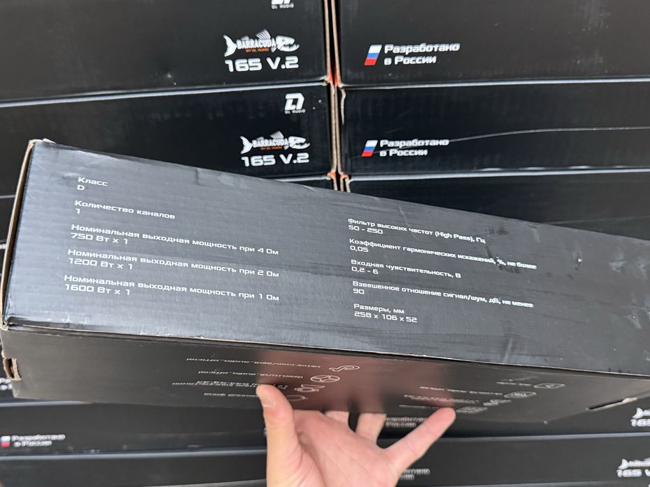 Усилитель Моноблок Dl Audio Raven Compact 1.1600 D class(mono usilitel