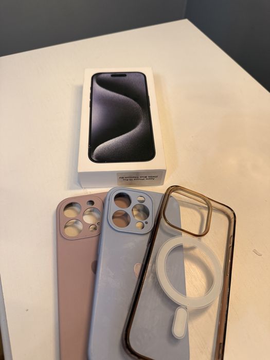 Iphone 15 pro 256 gb /blue titanium