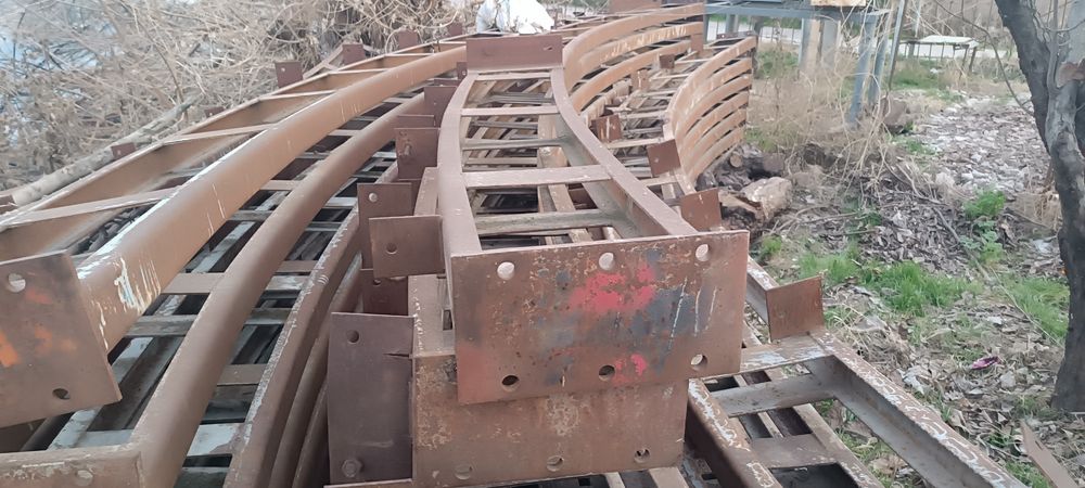 Метал арка сотилади ангар бўлган олдин