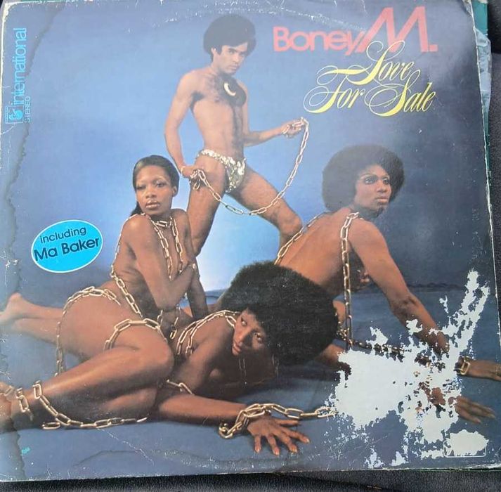 Discuri vinil Holograf, Boney M, Rod Steward, Neil Armstrong