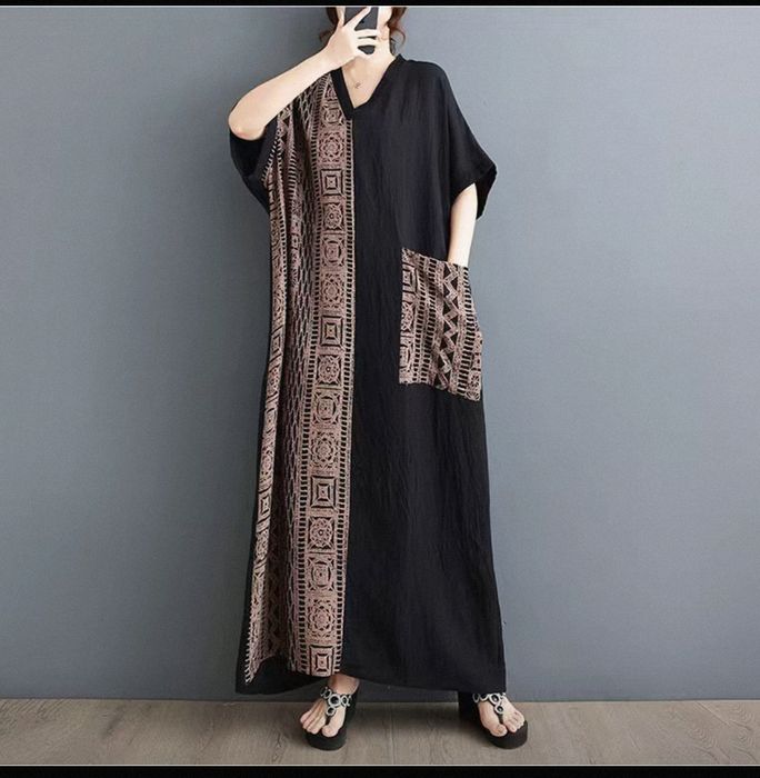 Женское платье лен