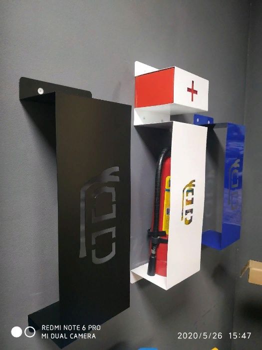 Защитный экран для огнетушителя