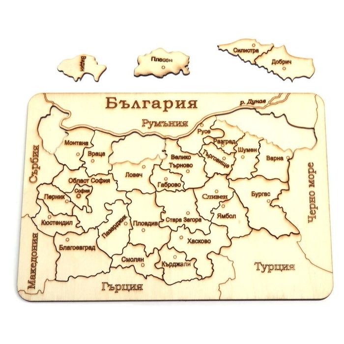 Дървен пъзел - България