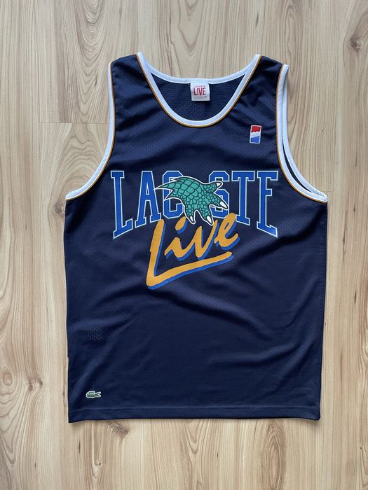 LACOSTE L!VE Basketball Vest Jersey/ Нов мъжки потник L