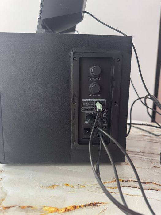 Колонки Microlab M-300 2.1 (сабвуфер + 2 колонки)