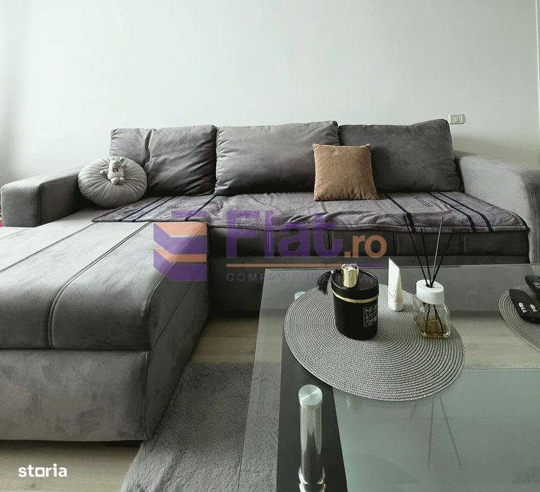 Apartament cu 2 camere de vânzare - 53 mp, complet mobilat și utilat