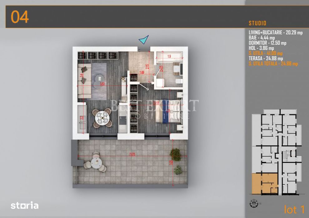 2 Camere Modern | Parcare Inclusa | Finisaje Premium | 10 min Metrou — fotografia 3