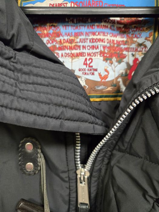 ‼️Черен петък -250 лв ! Dsquared - зимно , косъм лисица