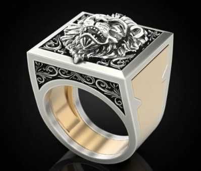 Ефектен винтидж пръстен с тайно отделение