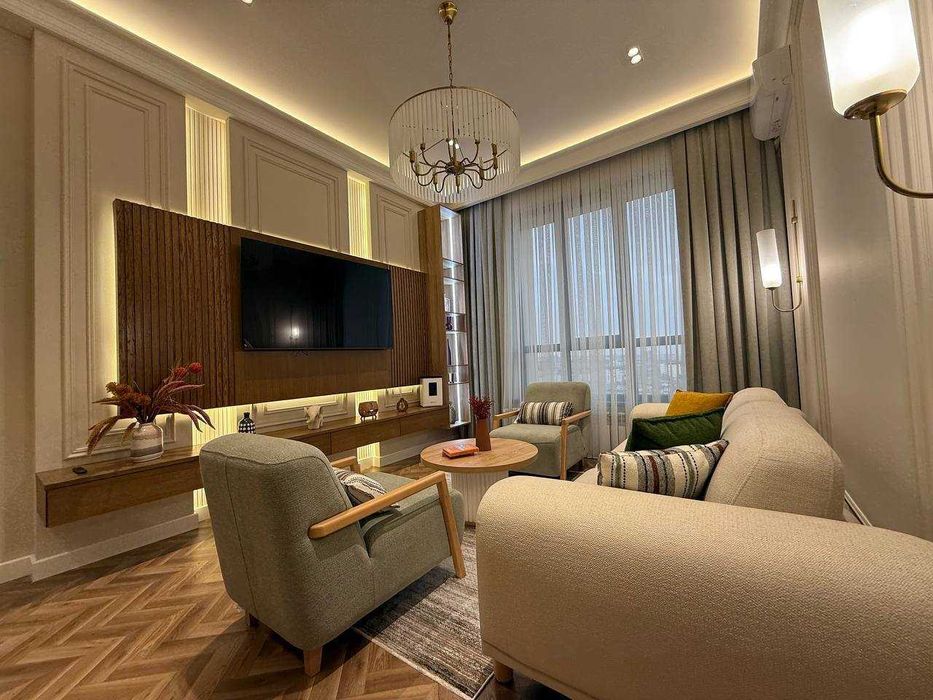 4-комнатная квартира 107 м² в ЖК «Oz Mahal» (Golden House)