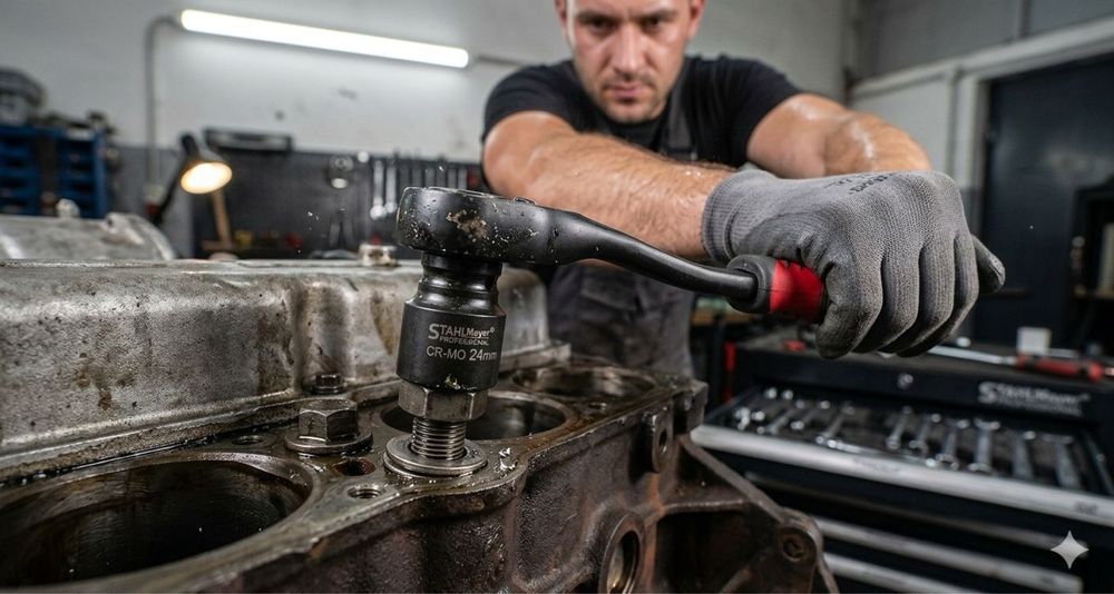 Ударно гедоре 1/2" 37 части STAHLMAYER