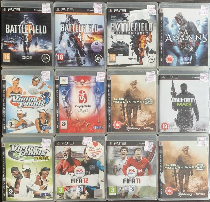 PS3 Игри playstation 3, плейстейшън 3 - 3.50€