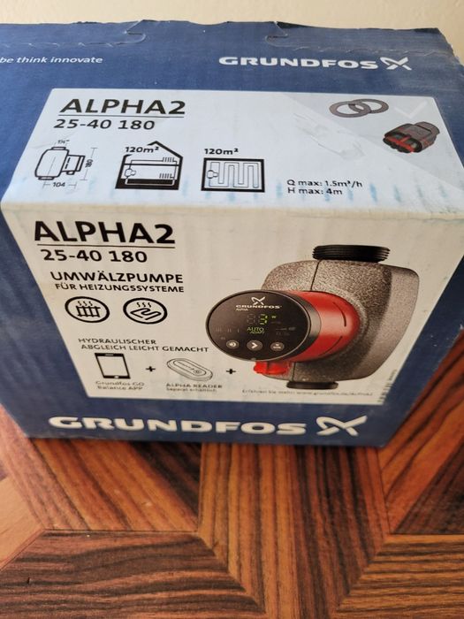 Pompă recirculare Grundfos Alpha 2