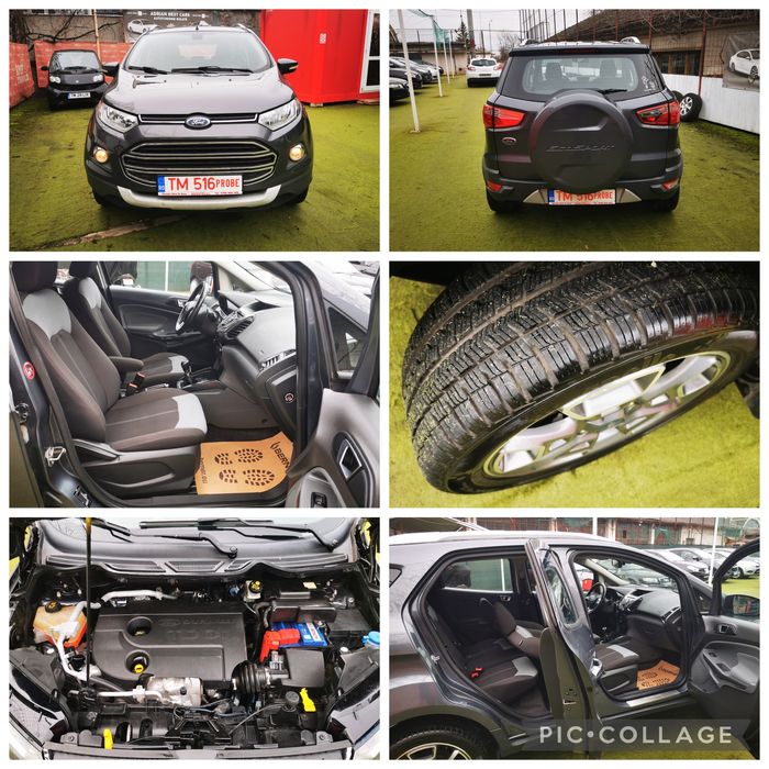 Ford Ecosport Titanium 1,5 Tdci/An 2015/Klimatronic/Parktronic/Led/