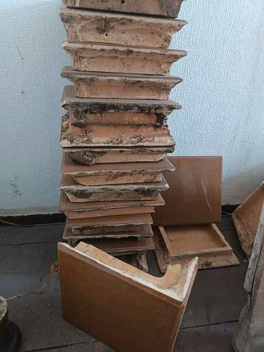 Кахлени плочки от  камина