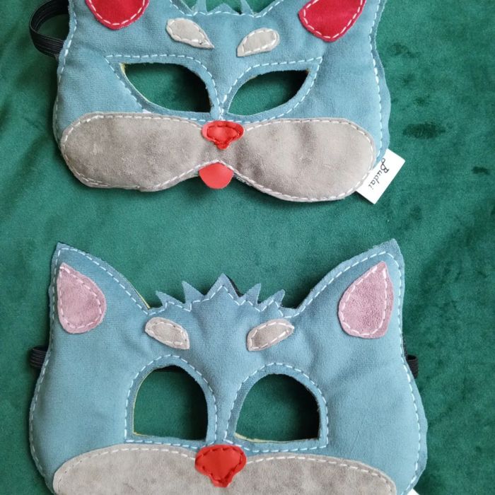 Маска детская, карнавальная, Енот, Заяц, лиса, волк и пр.
