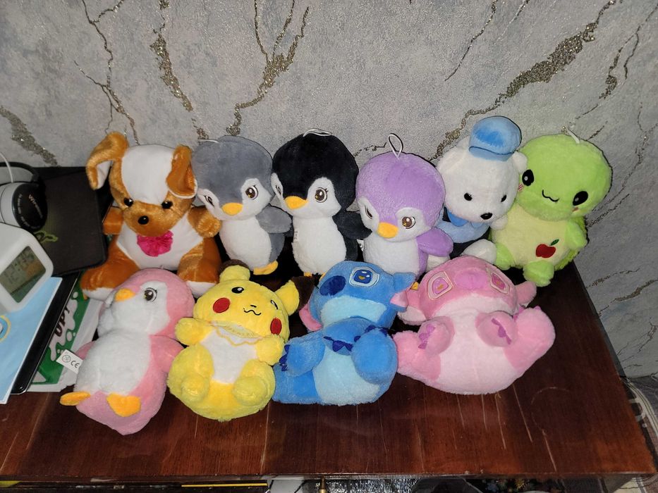 Мягкие игрушки для детей | Pikachu, Stitch | yumshoq o‘yinchoqlar