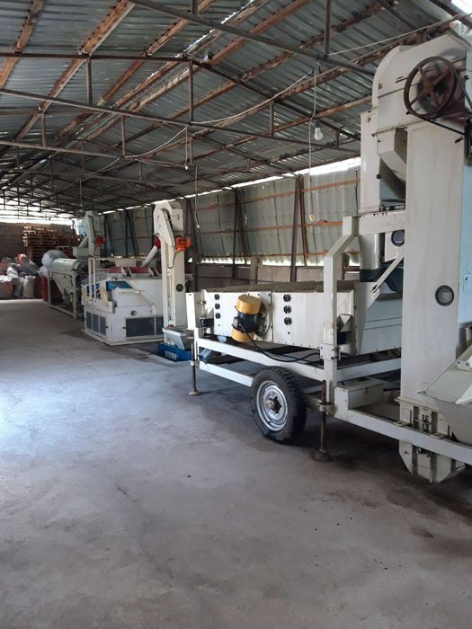 Мош,гуруч,ловия,нохот махсулотлари тозалаш линияси