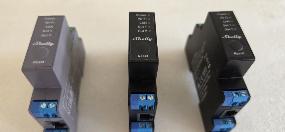 Shelly Pro2 PM pentru automatizare smarthome, porti, jaluzele