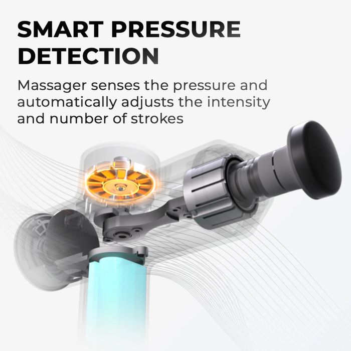 Pistol masaj Yunmai Fascia Gun SE, 3200 rpm,4 capete