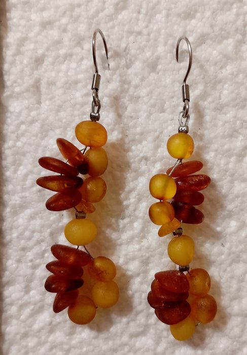 Кехлибар. Колие и обеци.