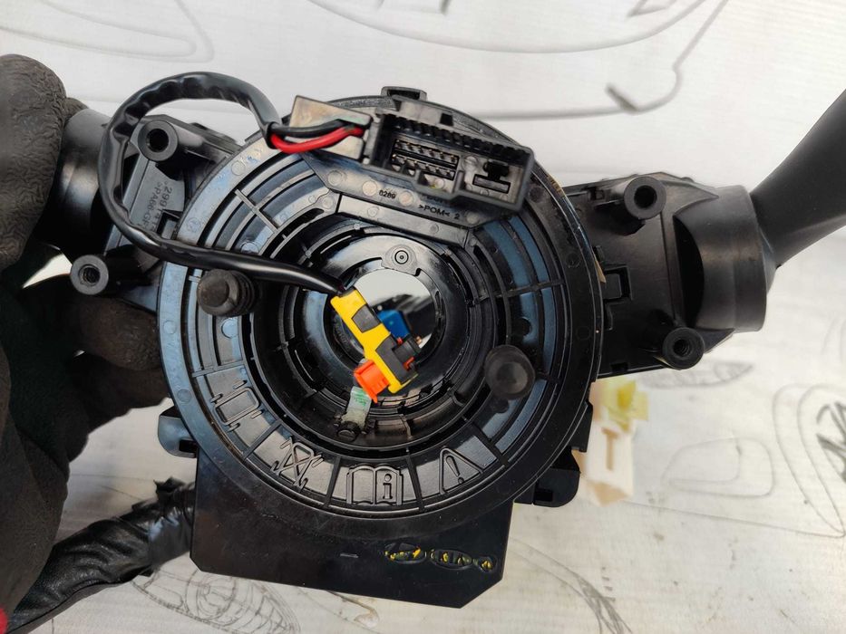 Ansamblu manete comenzi volan + spiră Hyundai i20 93403-C8350 2017 / [2014-2020] / (5B3)