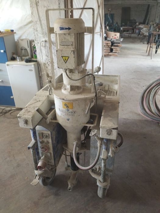 Pompa de tencuit M-TEC GI 73 trifazat – echipament complet