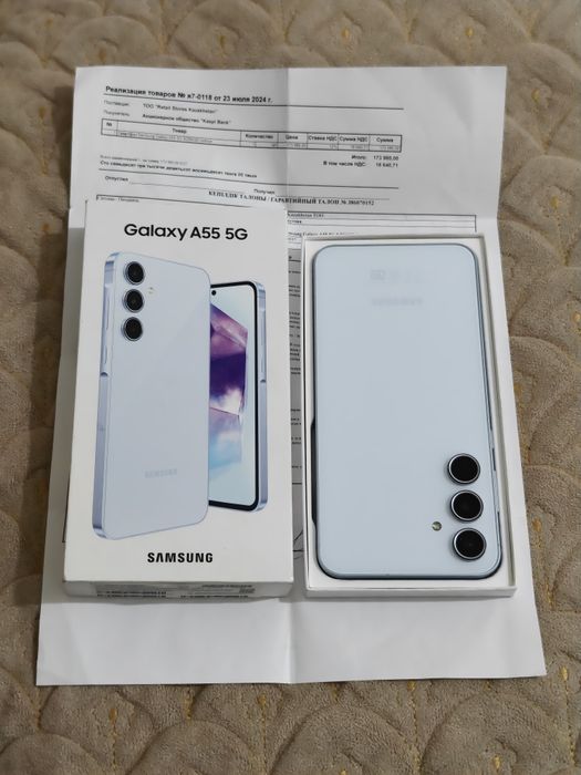 Samsung A55 256 gb Ram 8 5G EAC полный