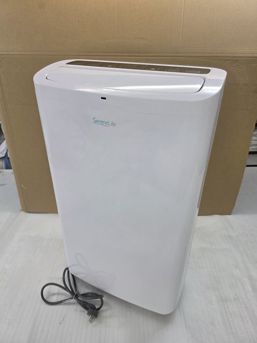 3-в-1 Мобилен климатик SereneLife 13000 BTU, охлаждане + вентилация + функция влагоуловител