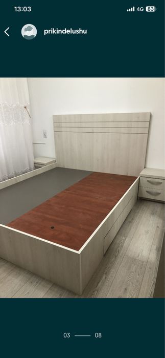 Vand bancuta pt hol, cu spatiu de depozitare si tavan tapitat, alba !!